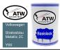 Preview: Volkswagen, Stratosblau Metallic 2C, Y9X: 500ml Lackdose, von ATW Autoteile West.